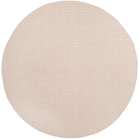 Safavieh Montauk Round Area Rug, Ivory and Grey - 6 x 6 ft. MTK340A-6R